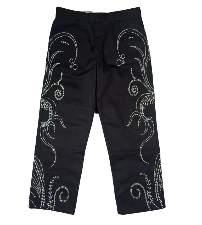 Endless Less Black/Red Work Pants