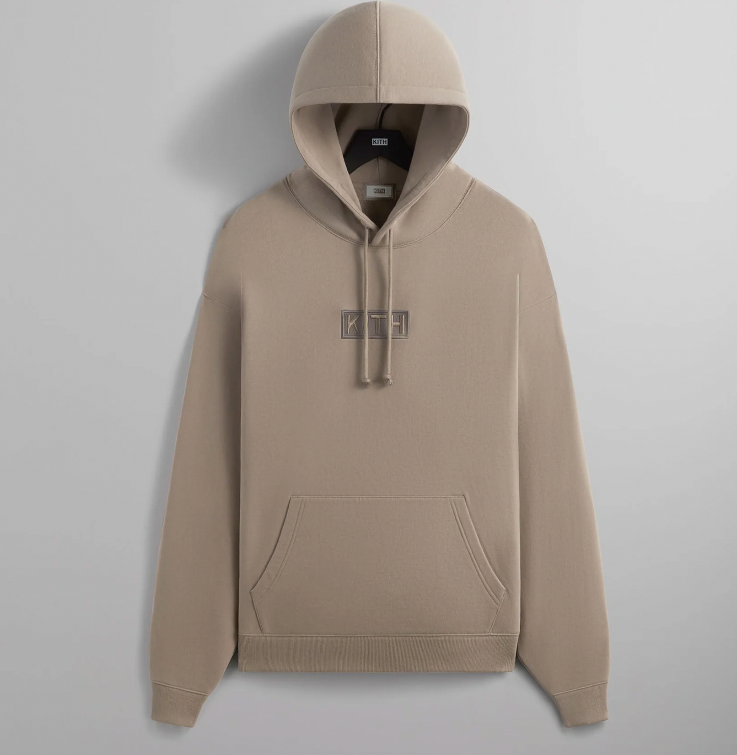 Kith Classic Logo Williams III Hoodie Concrete