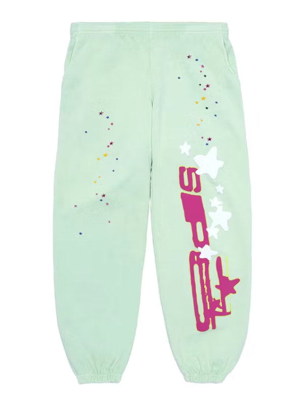 Sp5der SP5 Mint Sweatpants Mint