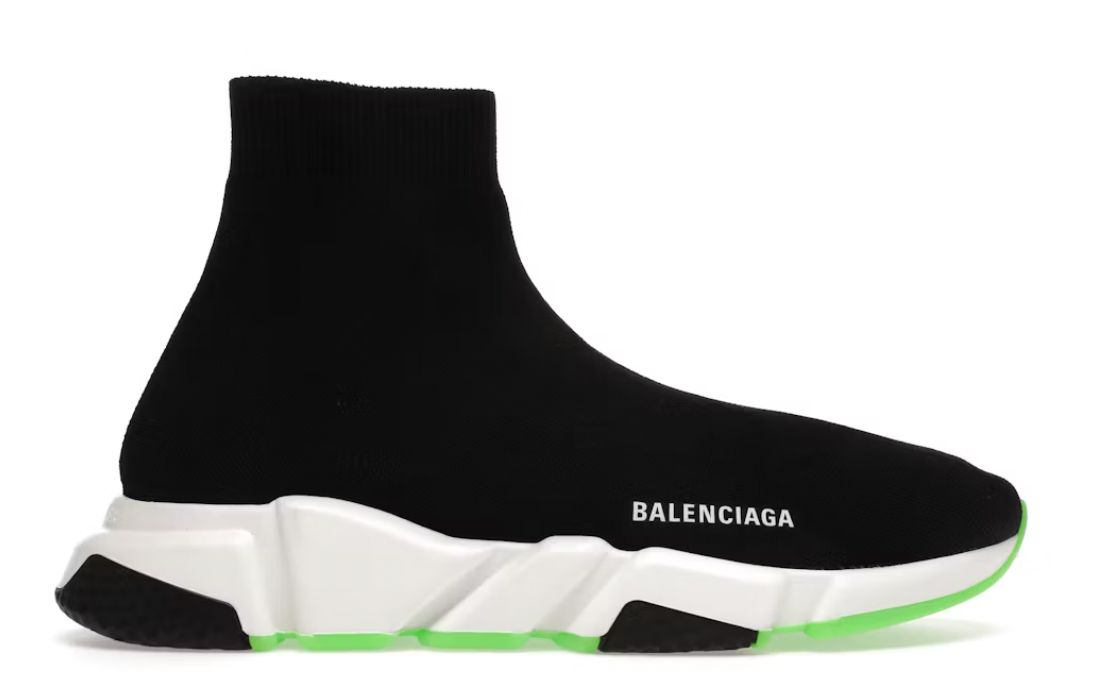 Balenciaga Speed Trainer Fluo Green Sole