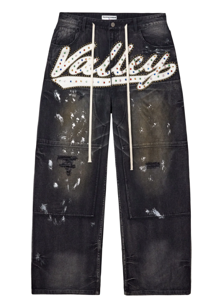 Vale Skittles Fury Painters Carpenter Pants Black