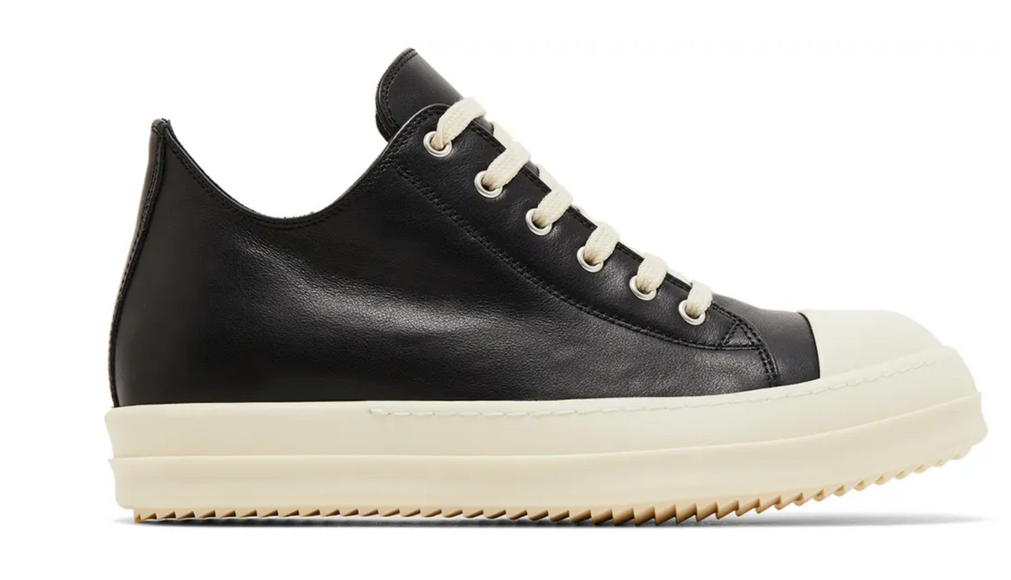 Rick Owens Porterville Low Black Milk