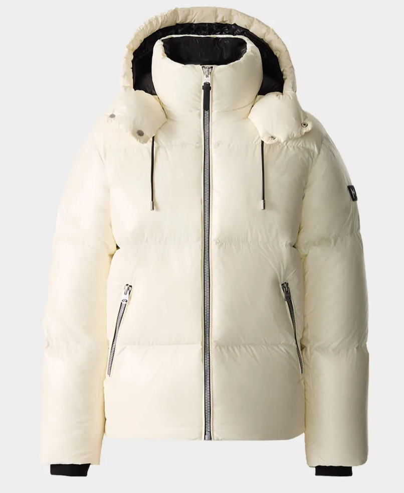Mackage Kent Z Down Puffer Jacket Cream