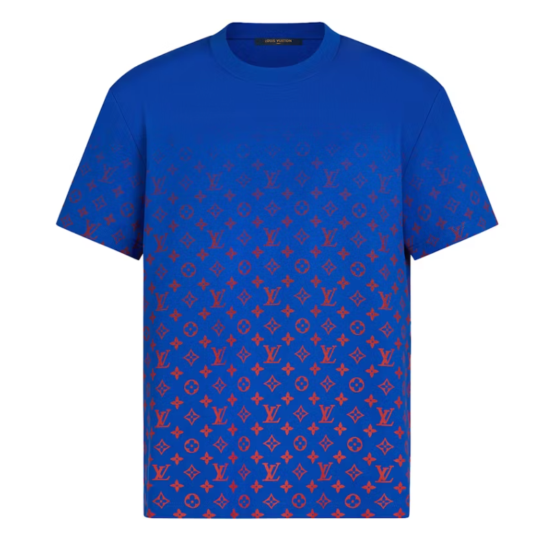 Louis Vuitton LVSE Monogram Gradient T-Shirt Blue/France