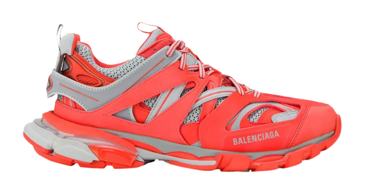 Balenciaga Track Trainer Orange Slate Grey