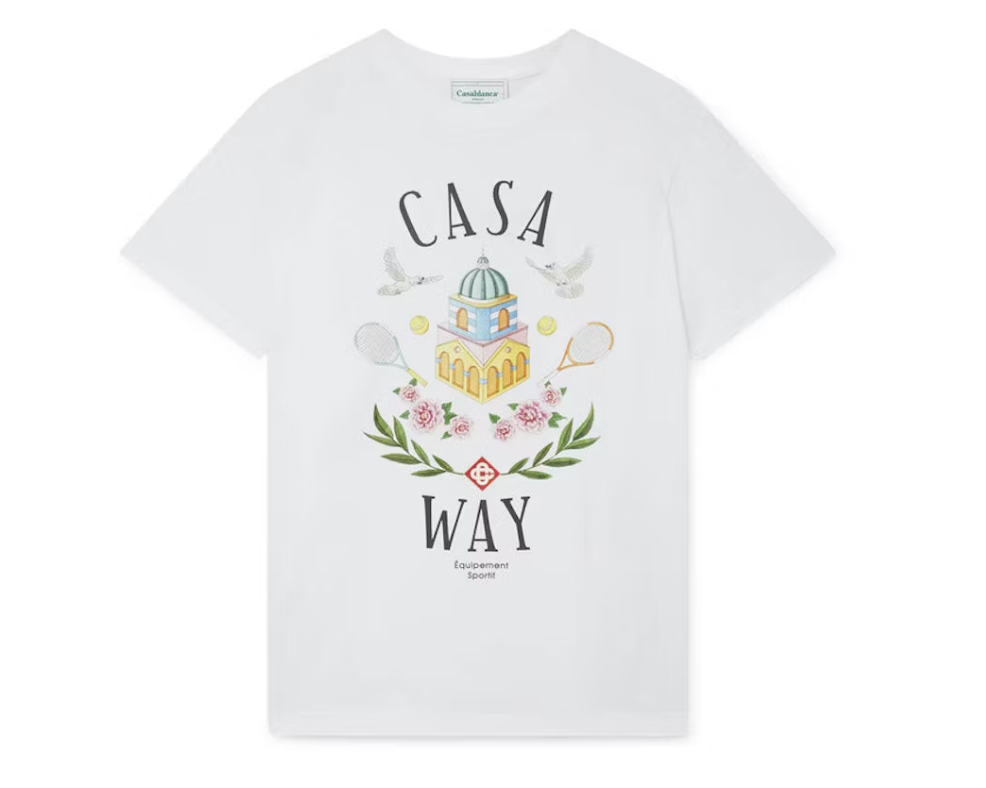 Casablanca Casa Way T-shirt White