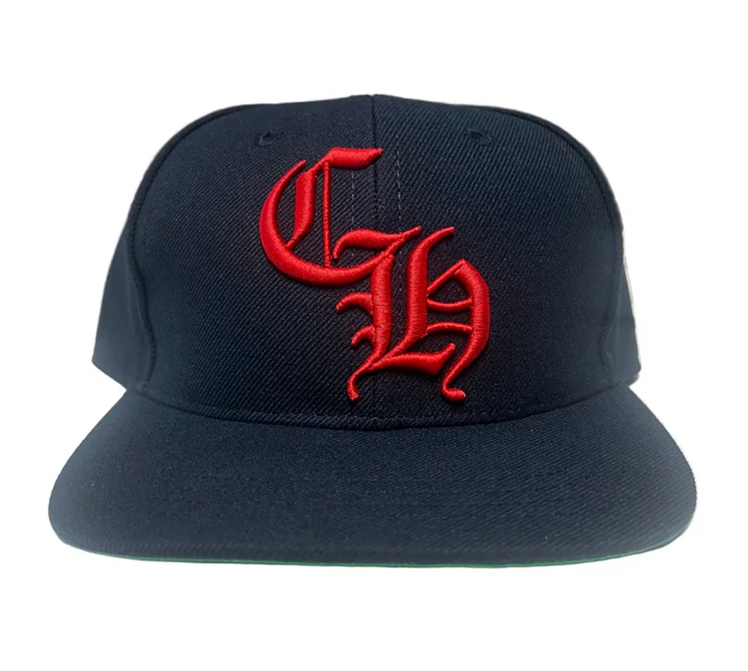 Chrome Hearts CH Baseball Cap Navy/Red