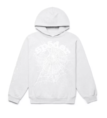 Sp5der OG Web Hoodie Heather Grey