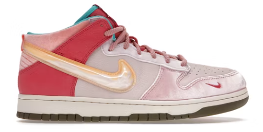 Nike Dunk Mid Social Status Free Lunch Strawberry Milk