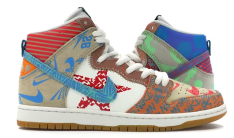 Nike SB Dunk High Thomas Campbell What the Dunk