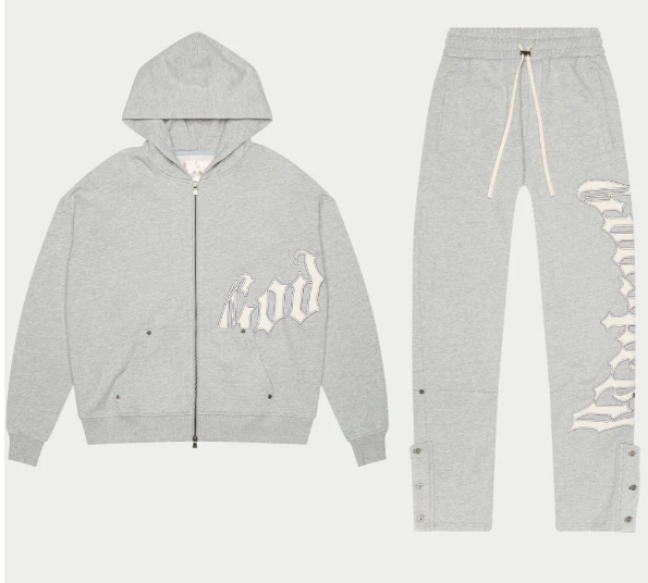 Godspeed OG Logo Sweatsuit V2 Heather Grey