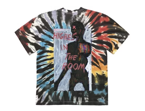 Travis Scott Highest In The Room Tee Tie Dye