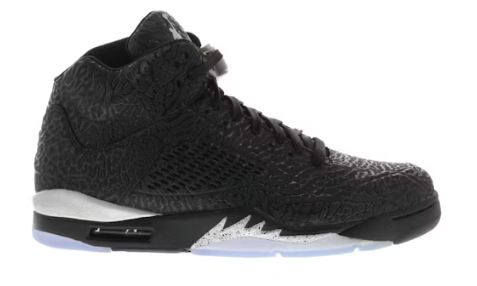 Jordan 5 Retro 3Lab5 Black Silver