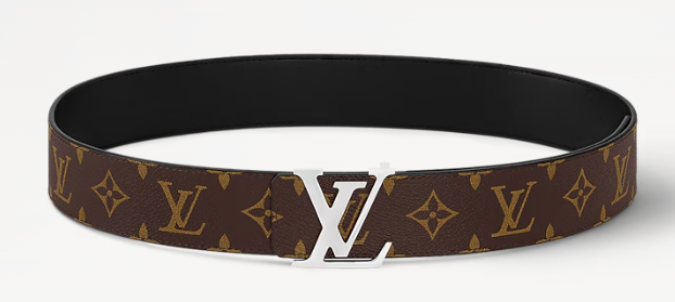 Louis Vuitton LV Initiales 40MM Reversible Monogram Macassar
