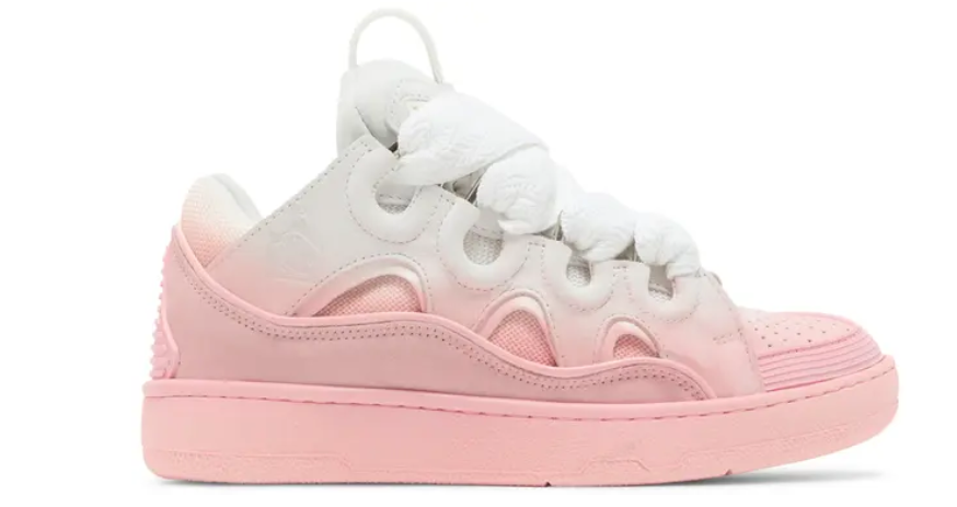 Lanvin Curb Sneakers Gradient Pink