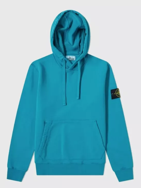 Stone Island Classic Hoodie Turquoise