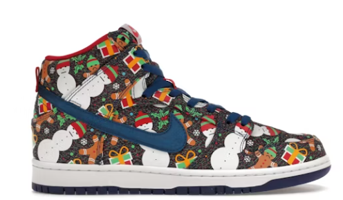Nike SB Dunk High Concepts Ugly Christmas Sweater (2017)