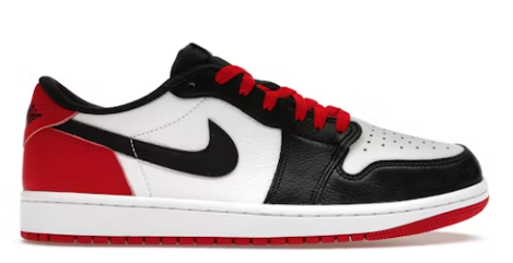 Jordan 1 Retro Low OG Black Toe