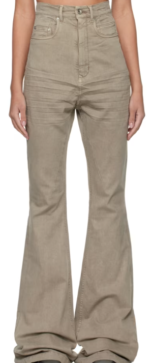 Rick Owens DRKSHDW Bolan Bootcut Jeans Grey