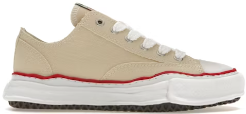 Maison Mihara Yasuhiro Peterson OG Sole Canvas Low Natural
