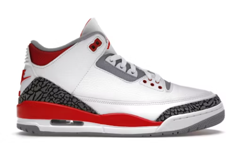 Jordan 3 Retro Fire Red (2022)