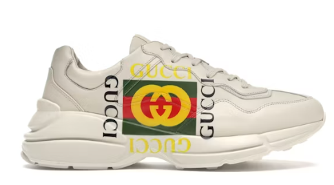 Gucci Rhyton Logo Ivory