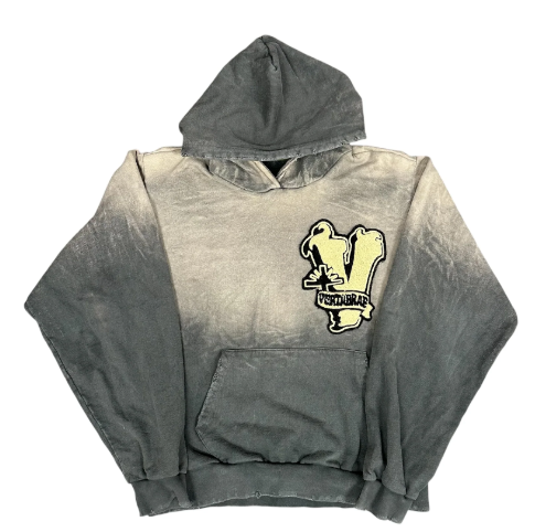 Vertabrae Vert Patch Hoodie Grey
