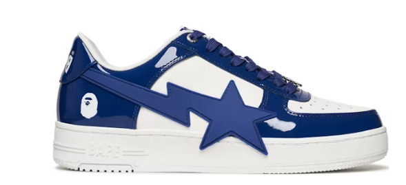 A Bathing Ape Bape Sta OS #3 Navy