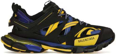 Balenciaga Track Trainer Black Yellow Blue