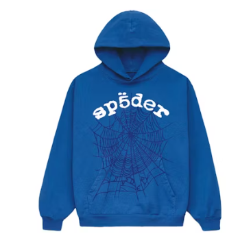 Sp5der Legacy Hoodie Blue