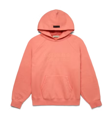 Fear of God Essentials Hoodie Coral
