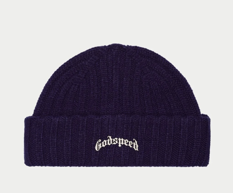 Godspeed OG Logo Emblem Beanie Navy
