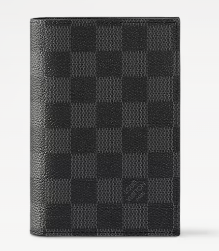Louis Vuitton Passport Cover Damier Graphite Black/Gray