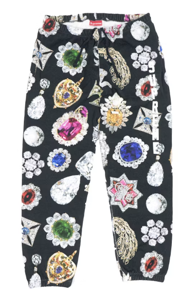 Supreme Jewels Sweatpant Black