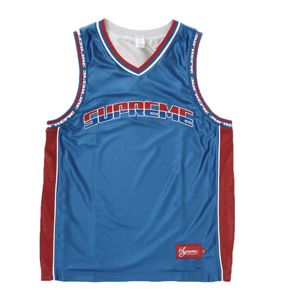 Supreme Reversible Basketball Jersey Royal
