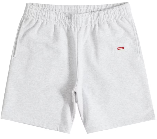 Supreme Small Box Sweatshort (SS22) Ash Grey