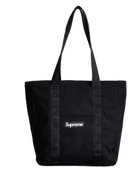 Supreme Canvas Tote Black
