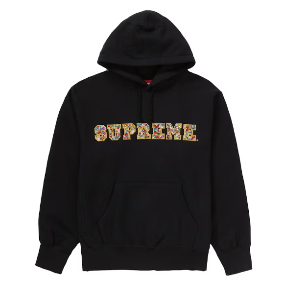 Supreme Jewels Hooded Sweatshirt (FW20) Black