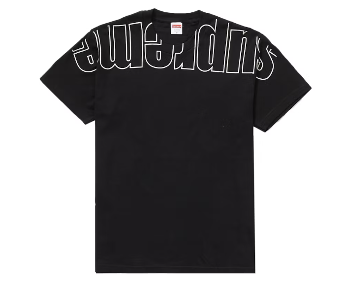 Supreme Upside Down Tee Black