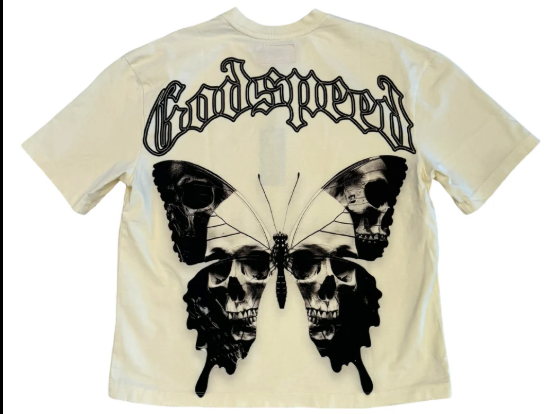 Godspeed Butterfly Effect T-Shirt Bone