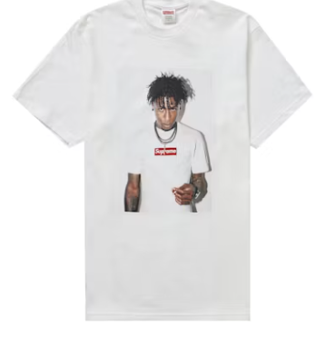 Supreme NBA Youngboy Tee White
