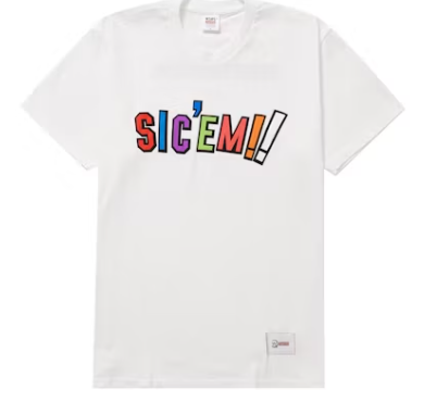 Supreme WTAPS Sic'em! Tee White
