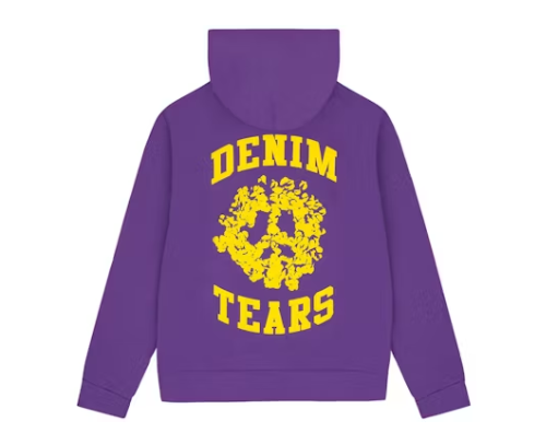 Denim Tears Denim University Zip Hoodie Purple