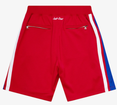 Mitchell & Ness Just Don Philadelphia 76ers 1996-97 Hardwood Classics Shorts Red