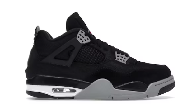 Jordan 4 Retro SE Black Canvas