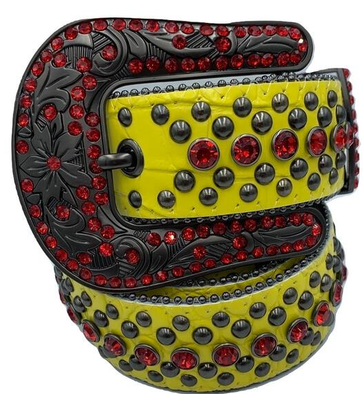 Corey Filips Classica Belt Yellow Red