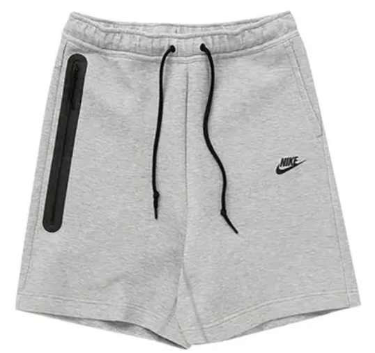 Nike Sportswear Tech Fleece Shorts Dark Grey Heather Black