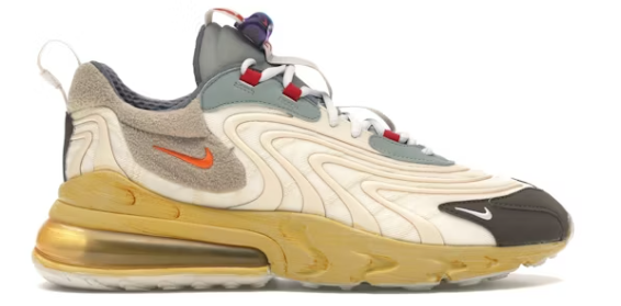 Nike Air Max 270 React ENG Travis Scott Cactus Trails