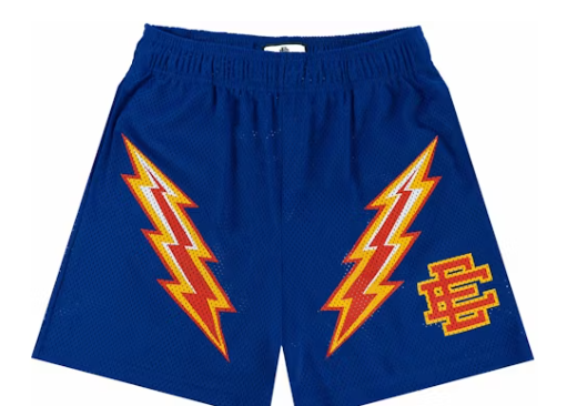 Eric Emanuel EE Short Blue/Red Bolt