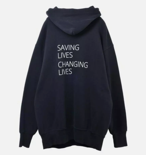 Balenciaga World Food Programme Hoodie Black